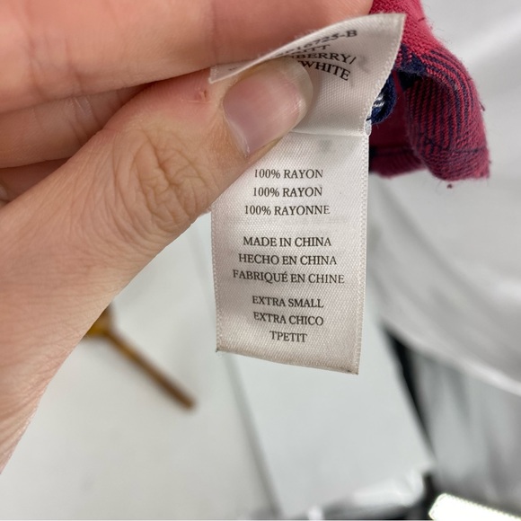 Rails Red & Blue Plaid Button Up Short Sleeve Shirt - Picture 6 of 6